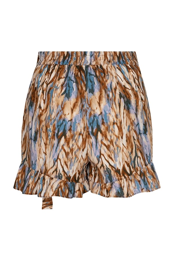 Lofty Manner RG47 - Skort Sammy – dames midi rok - Ecru Dessin