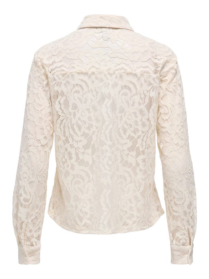 Only blouse l/m dames off-white