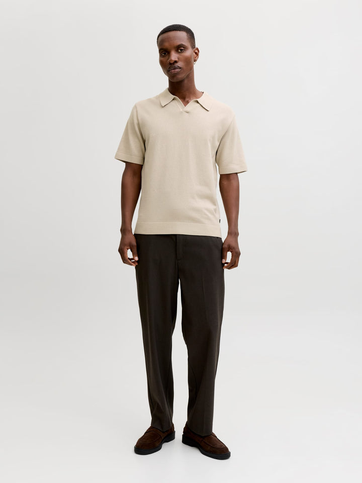 Jack & Jones 12291030 Milano polo k/m heren - zand