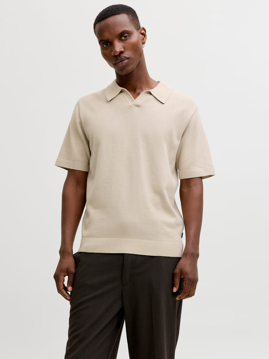 Jack & Jones 12291030 Milano polo k/m heren - zand