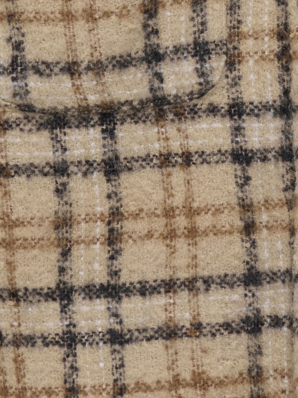 ONLY &amp; SONS 22039262 luigi overhemd l/m bruin dessin – heren