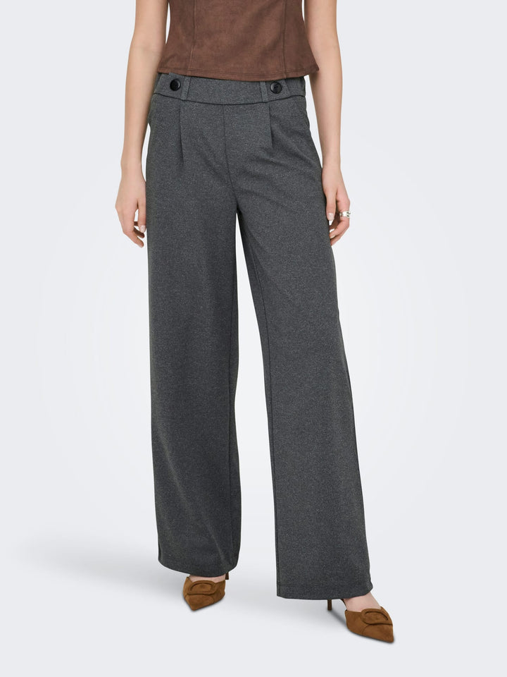 Jacqueline de Yong Geggo lange broek antraciet – dames - L34