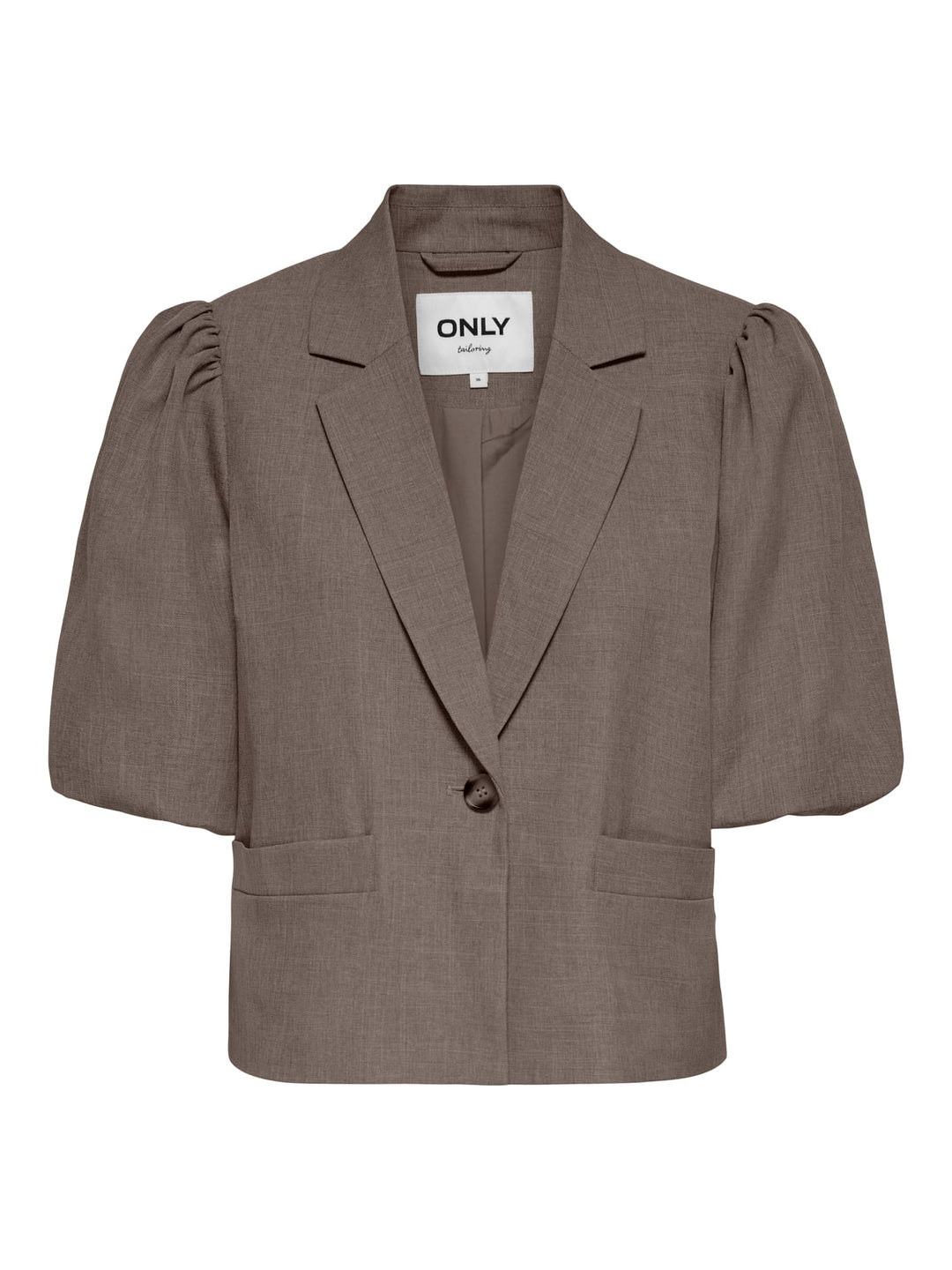Only 15376950 Linda blazer dames taupe