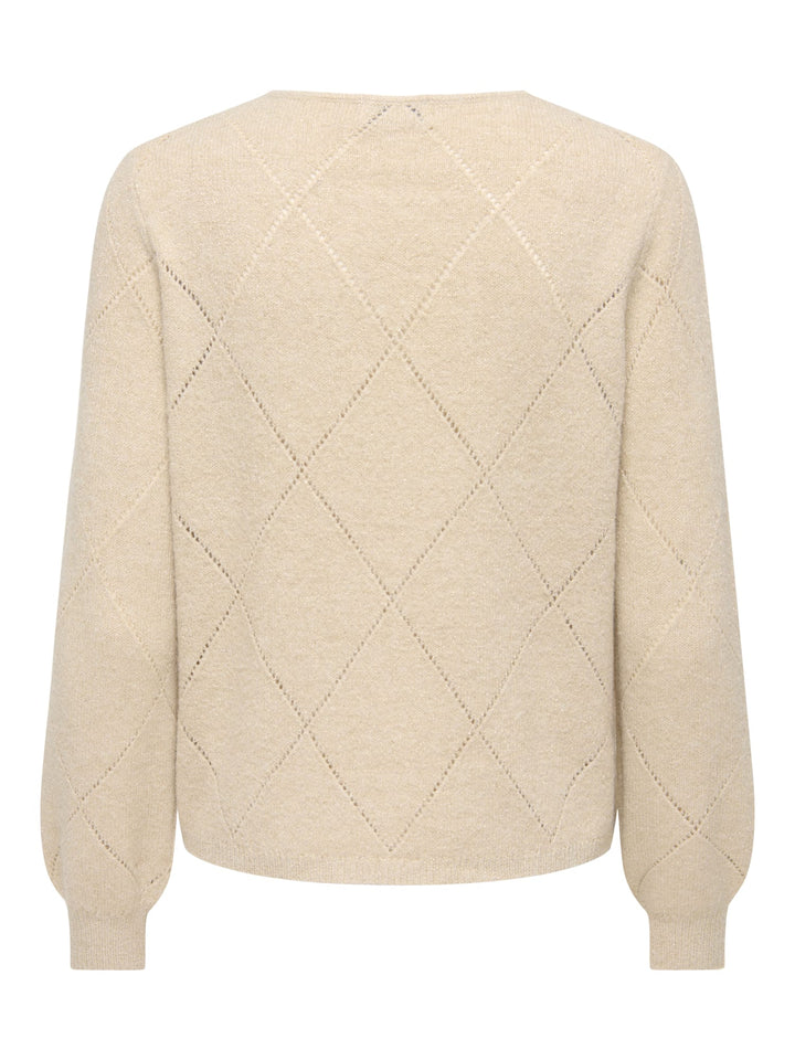 jacqueline de yong 15379763 Aspen trui dames beige