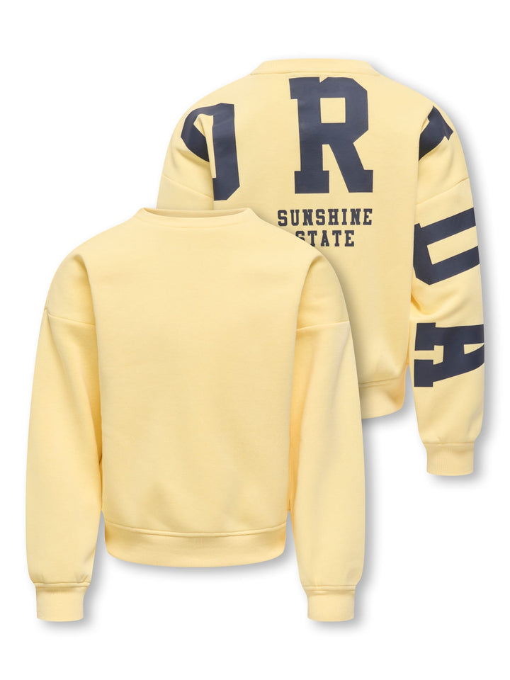 Kids Only 15380034 sweat geel – meisjes