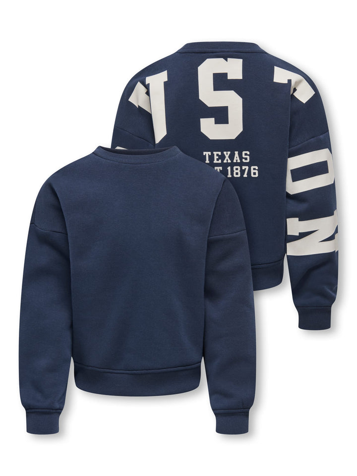 kids only 15380034 sweater meisjes blue denim
