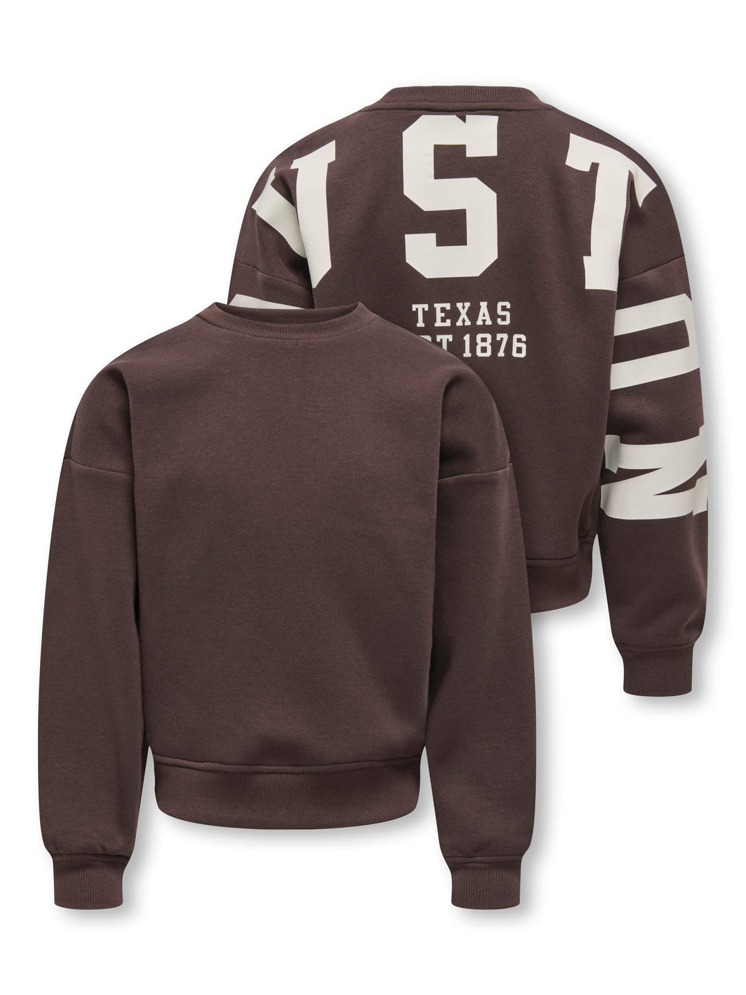Kids Only 15380034 Sweat bruin – meisjes