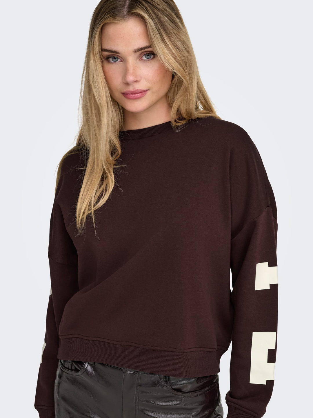 Only 15356793 Sweat bordeaux – dames sweater