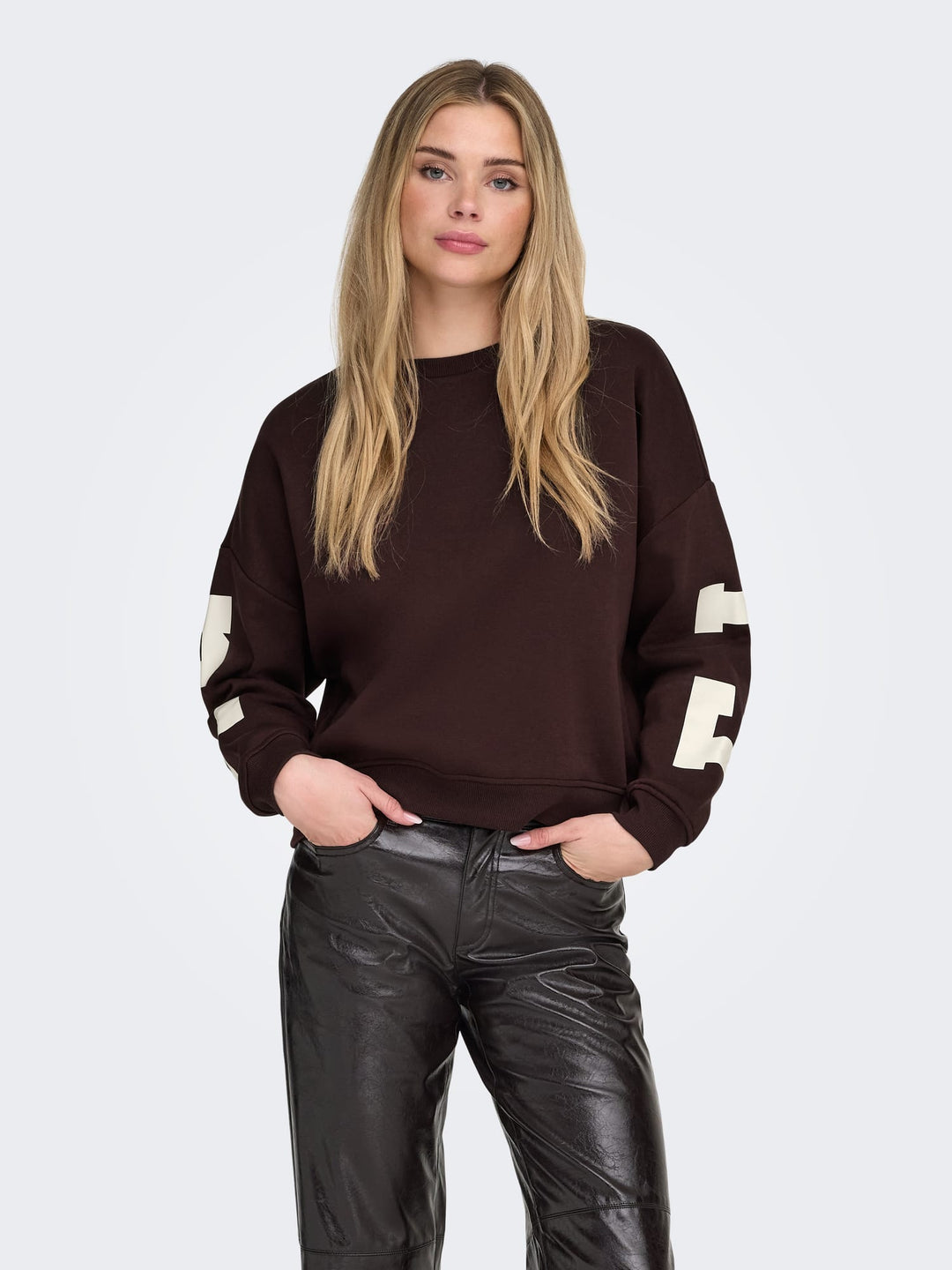 Only 15356793 Sweat bordeaux – dames sweater