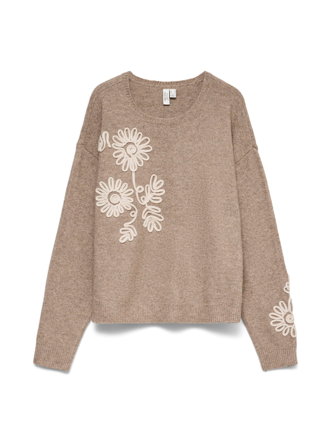 VERO MODA 10351727 Lia trui dames zand dessin