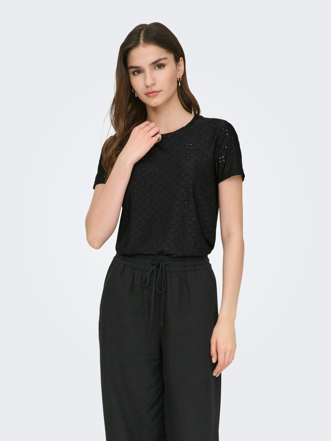 Jacqueline de Yong Cathinka top zwart – dames