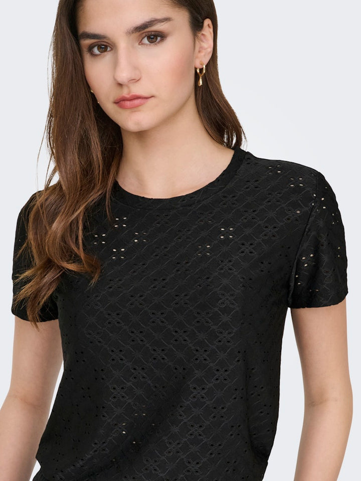 Jacqueline de Yong Cathinka top zwart – dames