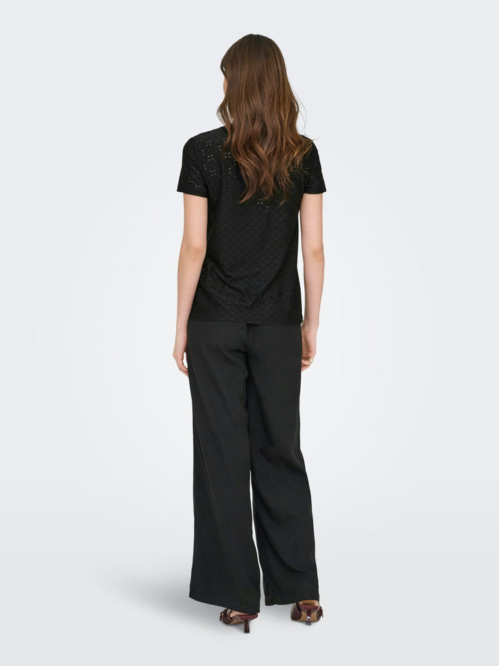 Jacqueline de Yong Cathinka top zwart – dames