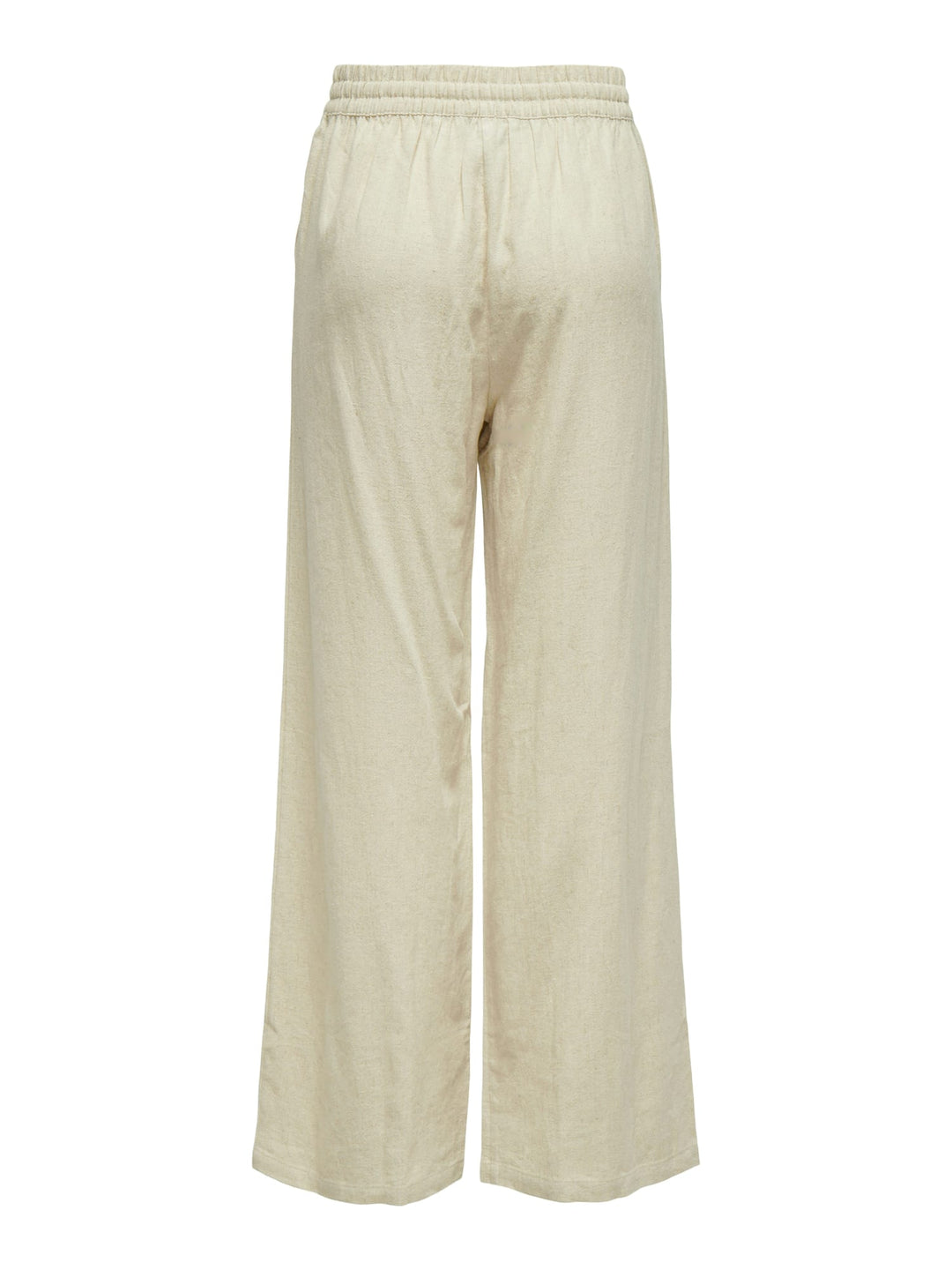 Jacqueline de Yong JDYSAY HW LINEN WIDE PANT – damesbroek - Zand - L32