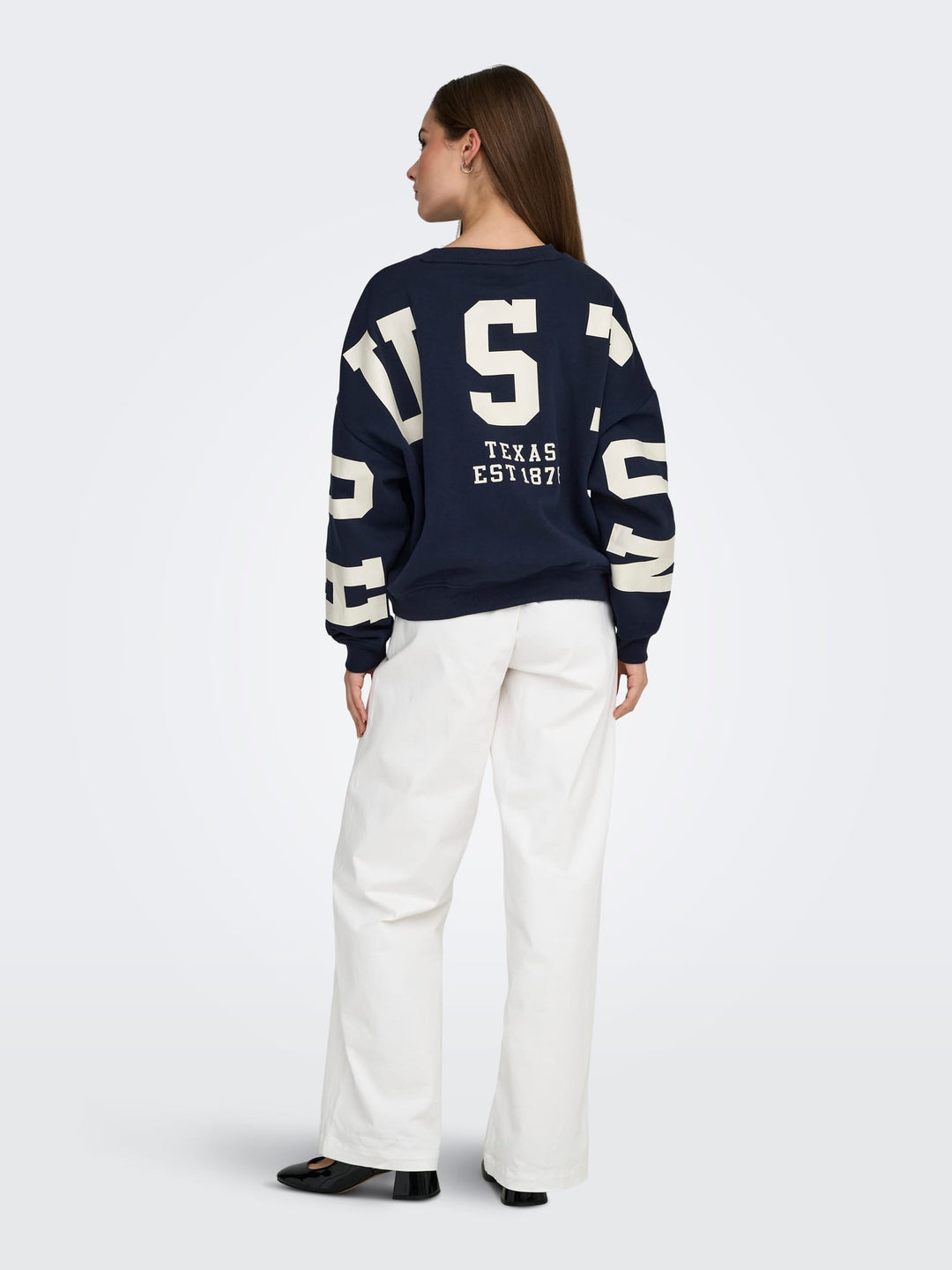 Only 15356793 sweat navy – dames sweater