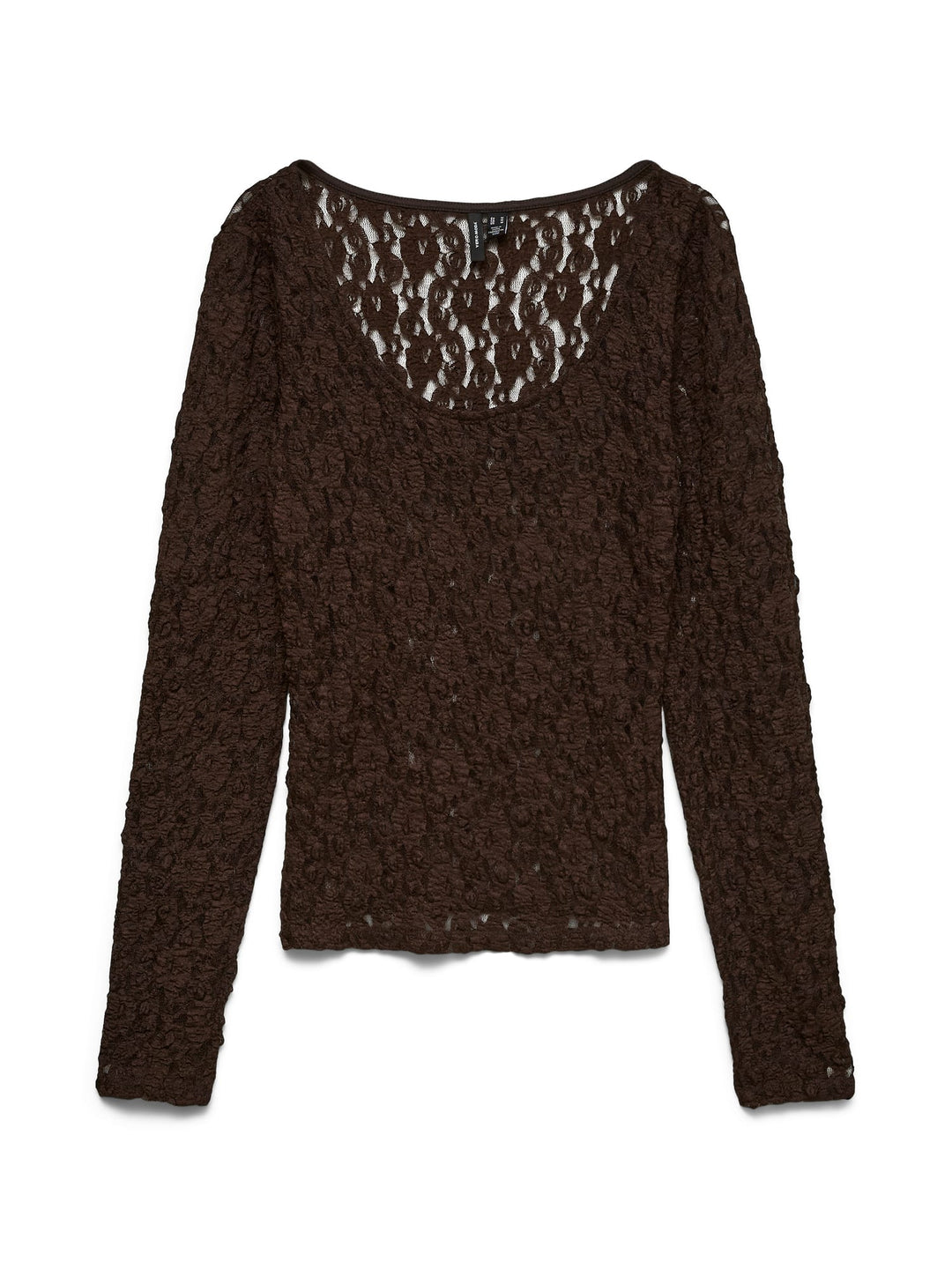 VERO MODA Flora top l/m bruin – dames