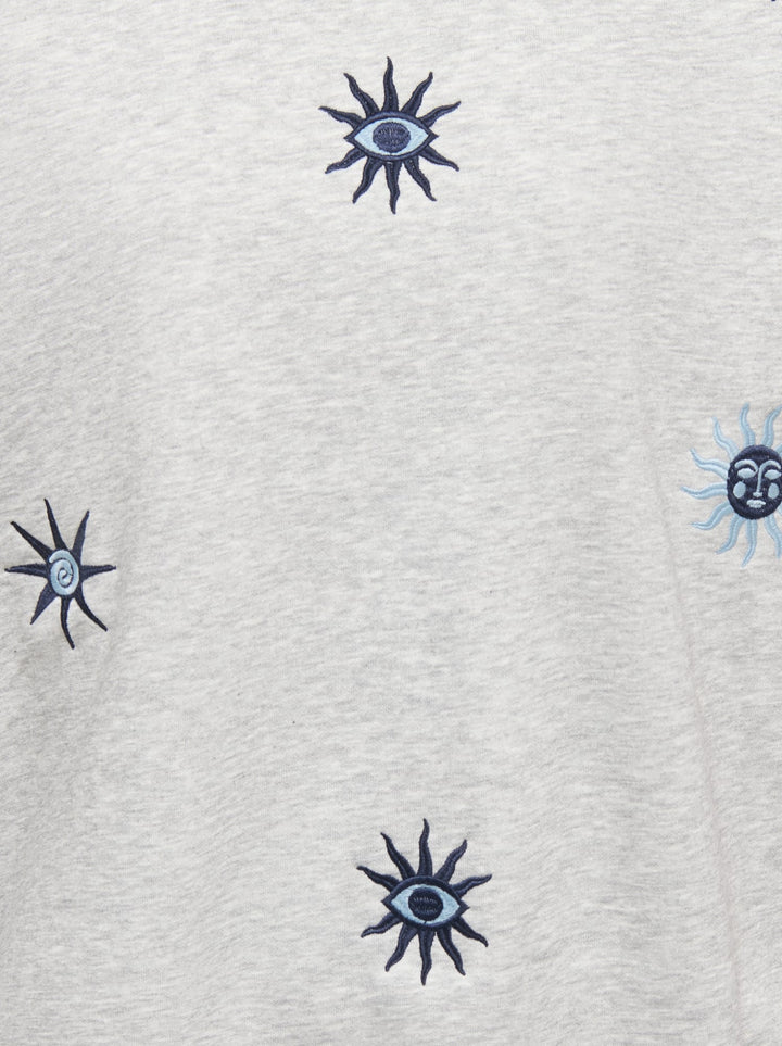 Only sweater dames grijs melee