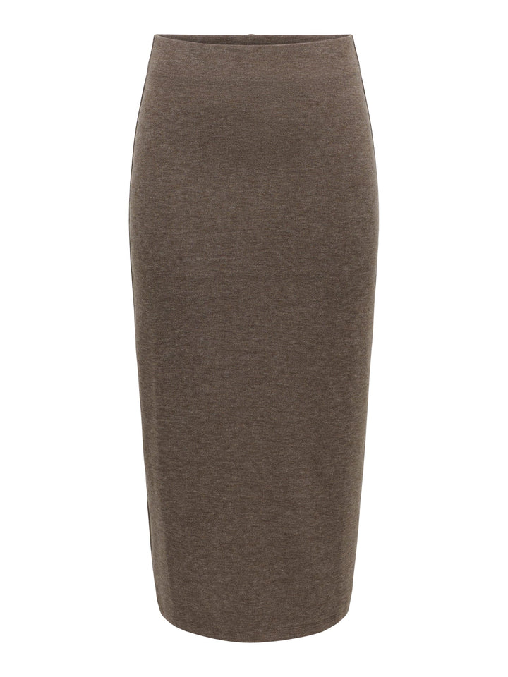 Jacqueline de Yong 15379456 Vita maxi rok bruin melee – dames