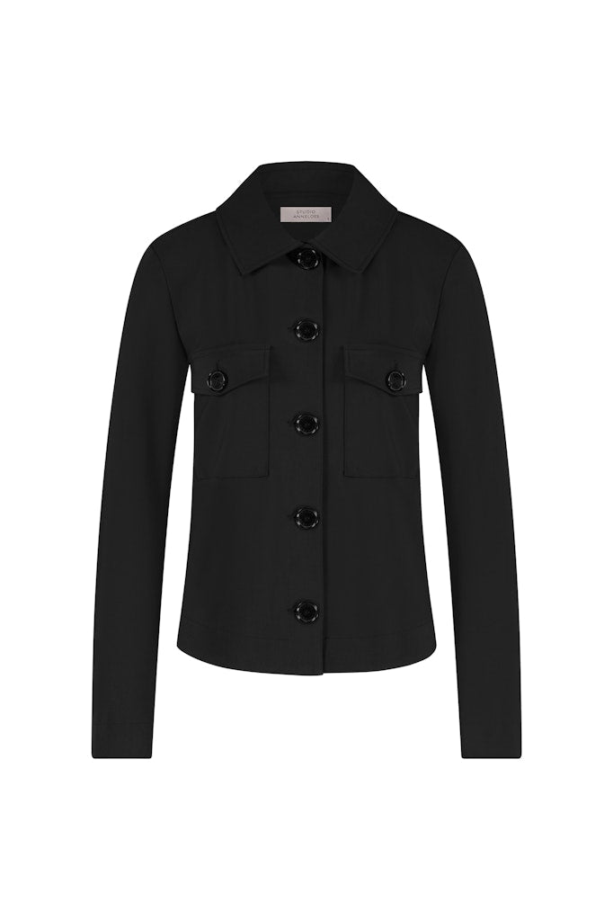 Studio Anneloes 94822 Claire blazer dames zwart