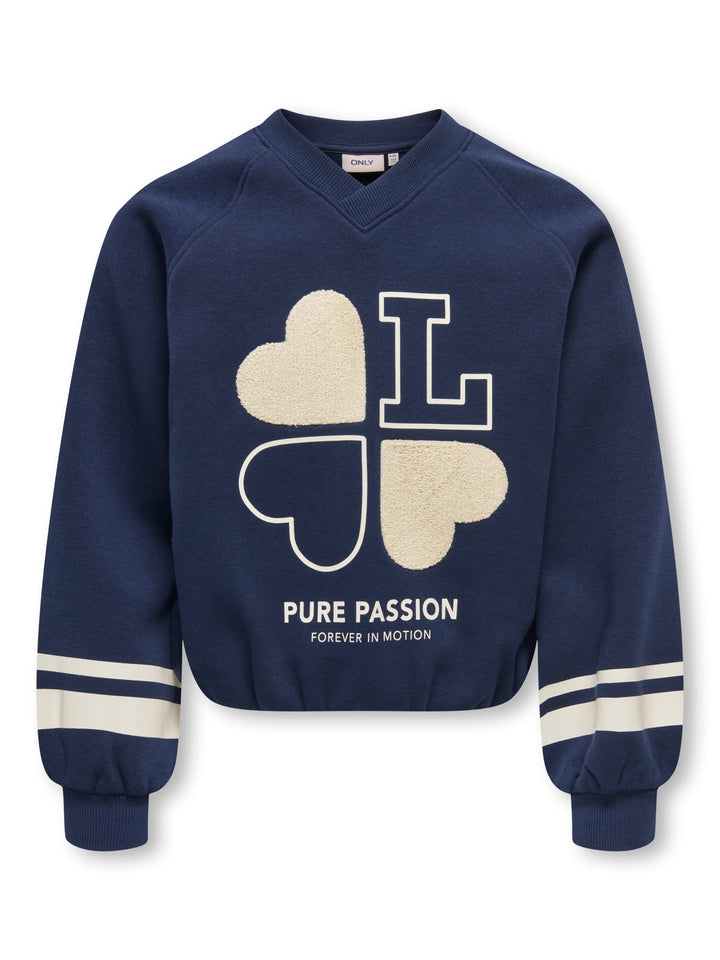 Kids Only Coletta sweater navy – meisjes