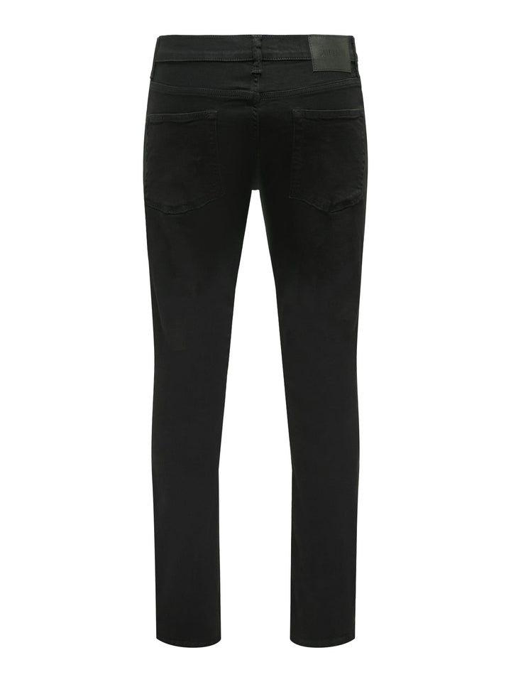 ONLY & SONS Loom slim fit jeans zwart – heren - Black Denim - L34