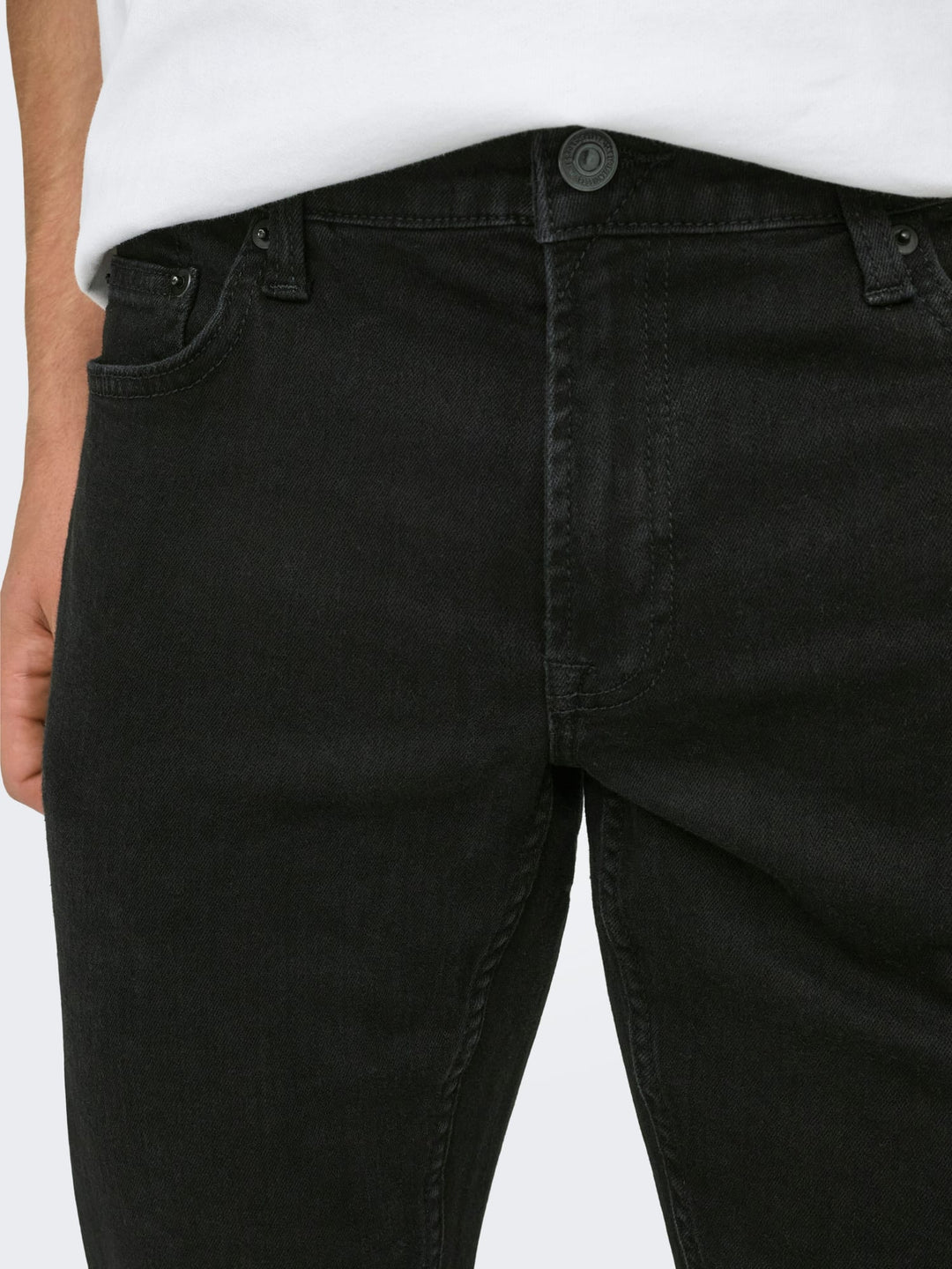 ONLY & SONS Loom slim fit jeans zwart - heren - Black Denim - L32