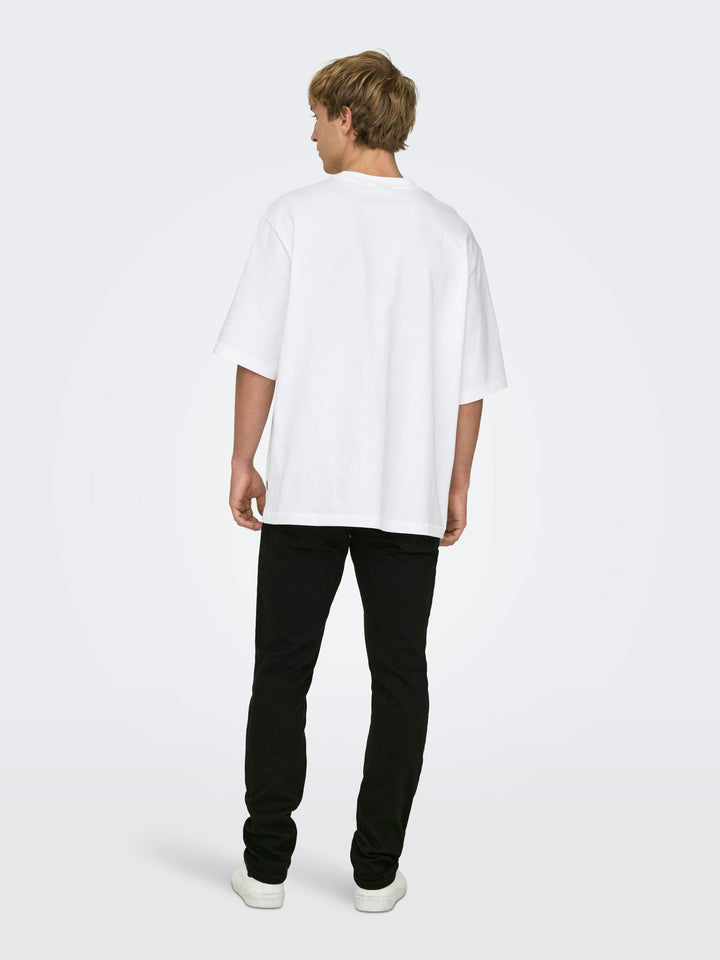 ONLY & SONS Loom slim fit jeans zwart - heren - Black Denim - L32