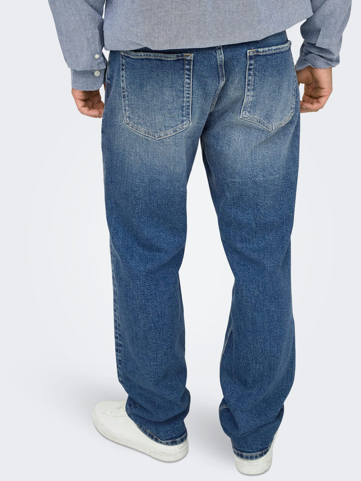 ONLY & SONS 22036639 Edge jeans – heren - Blue Denim - L34