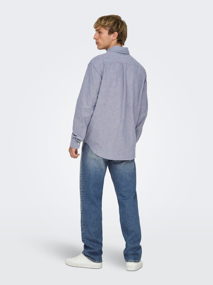 ONLY & SONS 22036639 Edge jeans blue denim – heren - L34