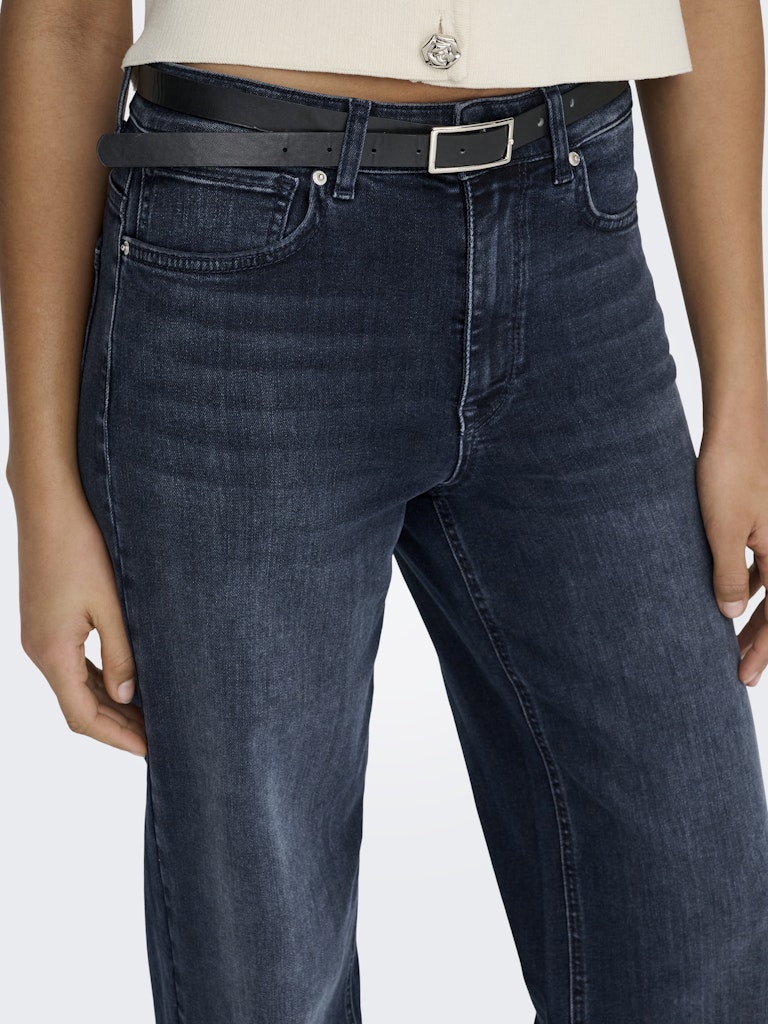 Only madison wide fit jeans – dames - Blue Denim - L34