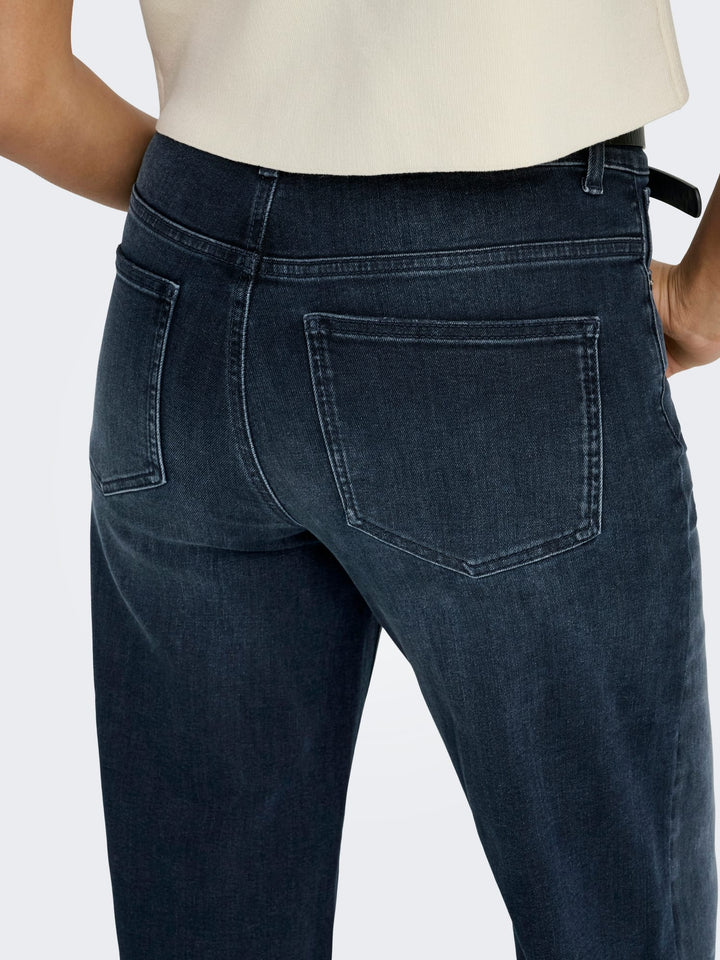 Only madison wide fit jeans – dames - Blue Denim - L34