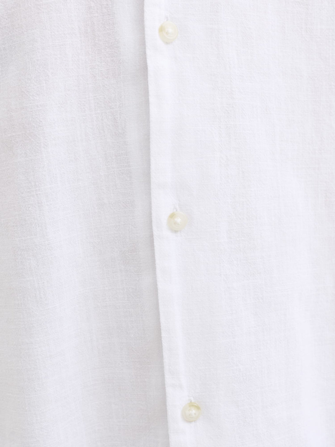 Jack & Jones Summer Resort overhemd – heren - Off-white