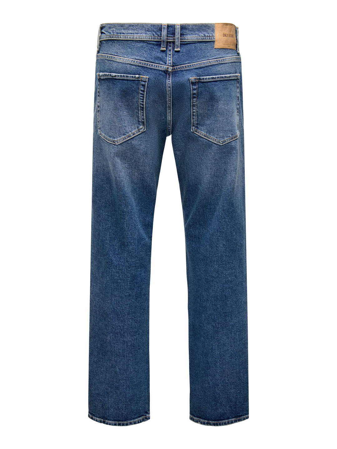 ONLY & SONS Edge jeans straight fit – heren - Blue Denim - L32