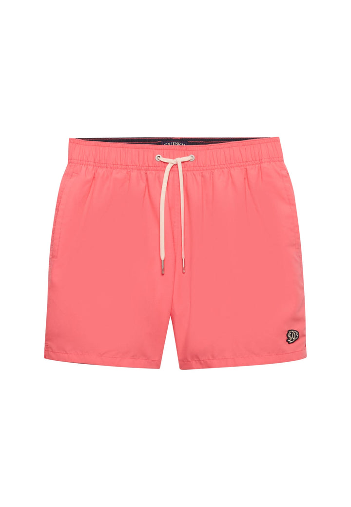 Superdry zwemshort heren koraal rood – M3010267A