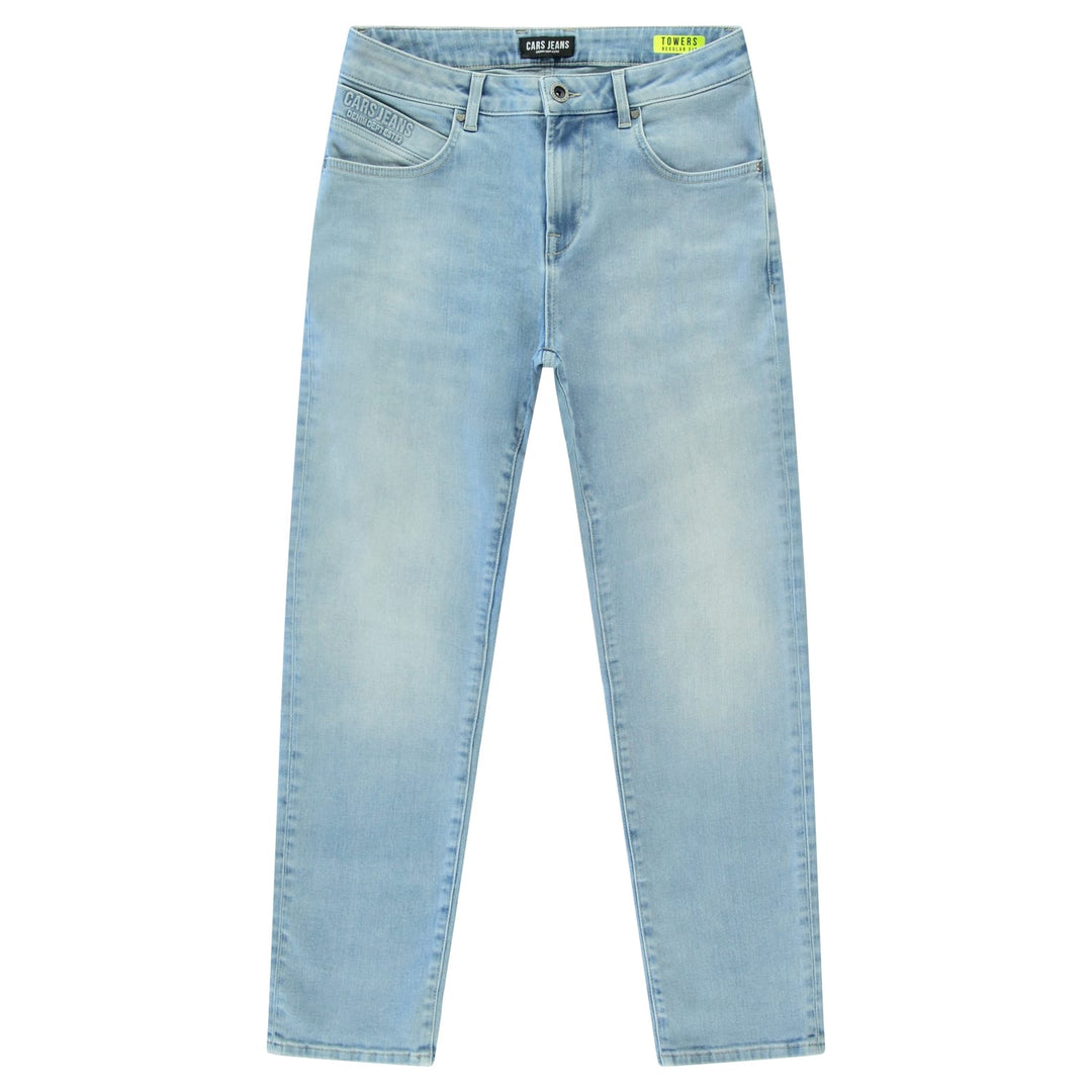 Cars men Towers jeans regular fit – heren - Blue Denim - L32