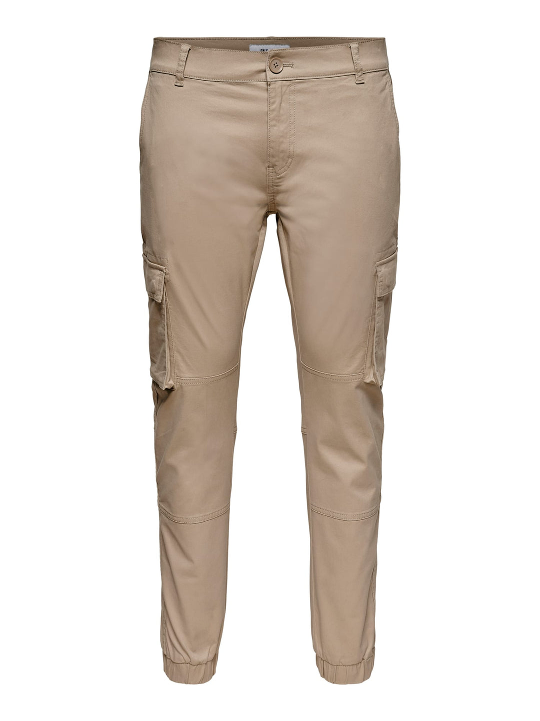 ONLY & SONS ONSCAM STAGE CARGO CUFF broek – heren - Zand - L30
