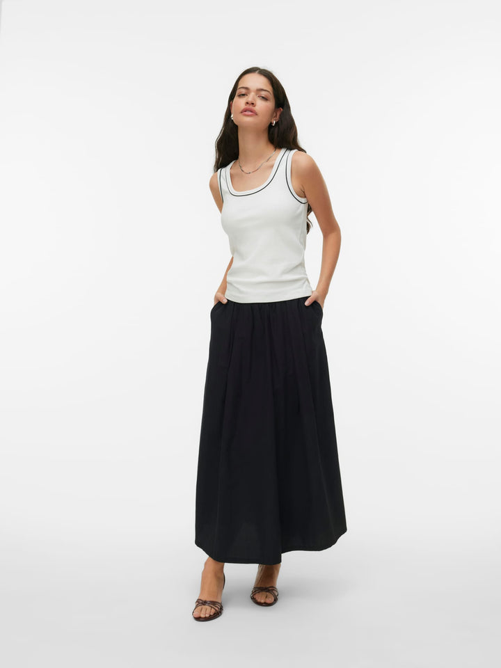 VERO MODA Monna top off-white – dames singlet