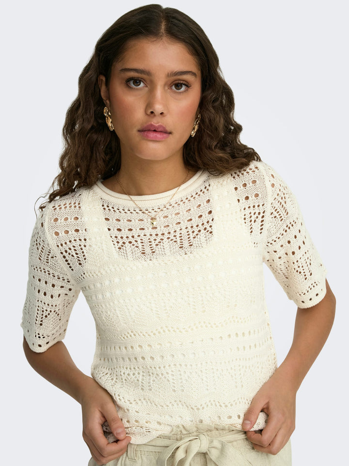 Jacqueline de Yong JDYSUN LAY trui ecru – dames