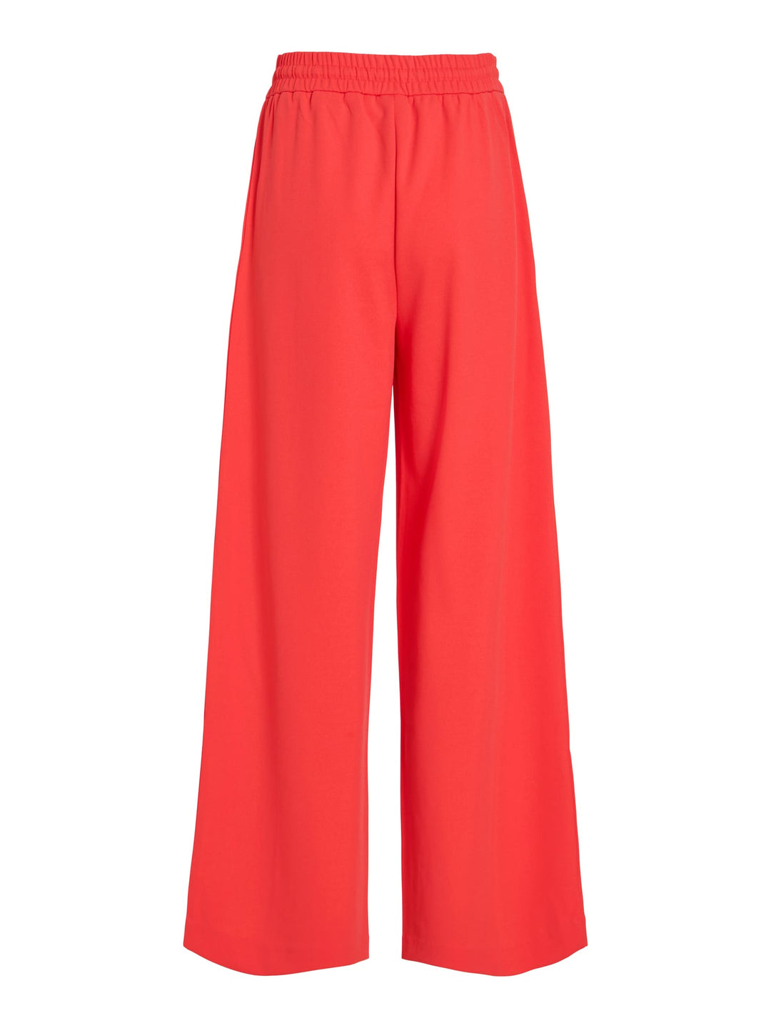 Vila Clua lange broek dames koraal rood – wijde pijpen
