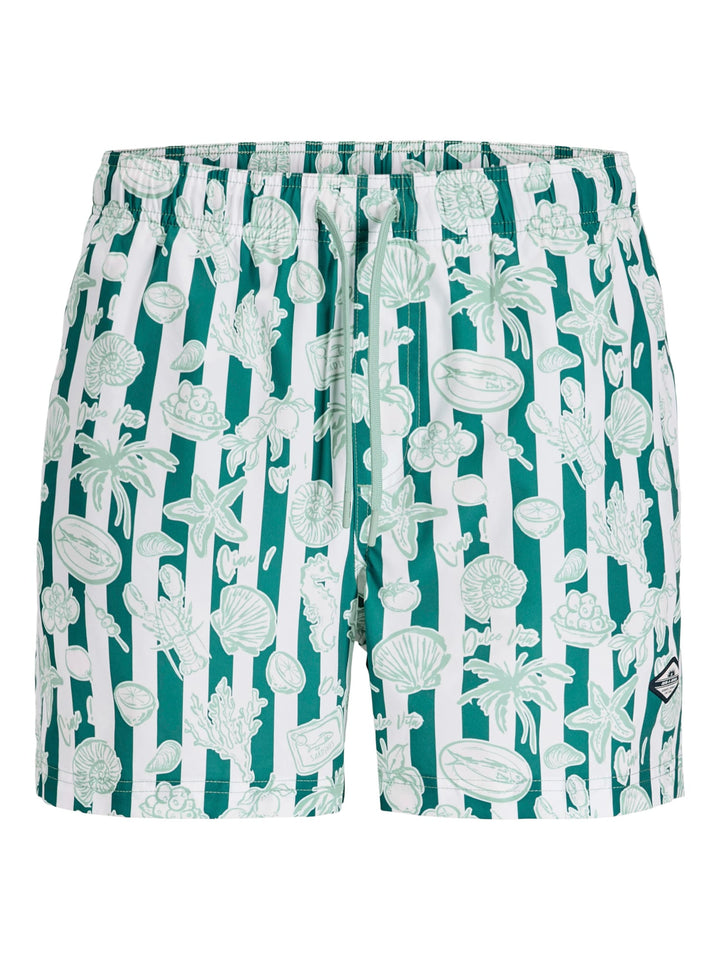 Jack & Jones zwembroek maui groen dessin – heren