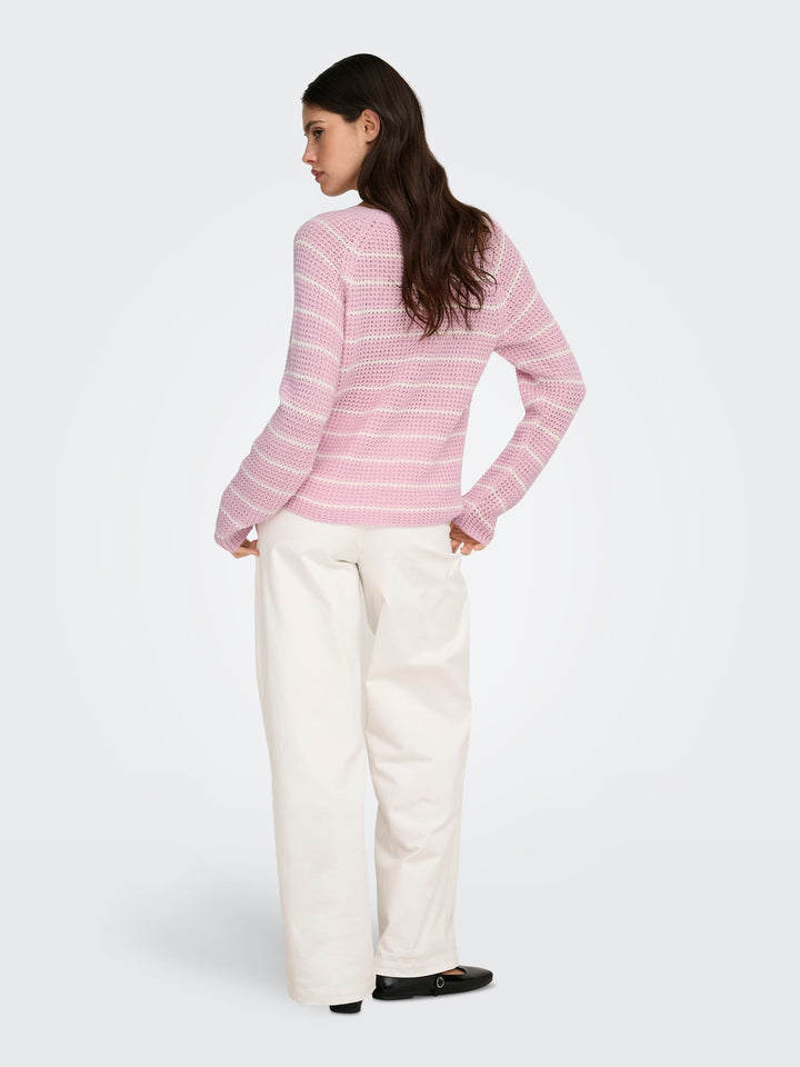 Jacqueline de Yong Ellen trui licht roze – dames