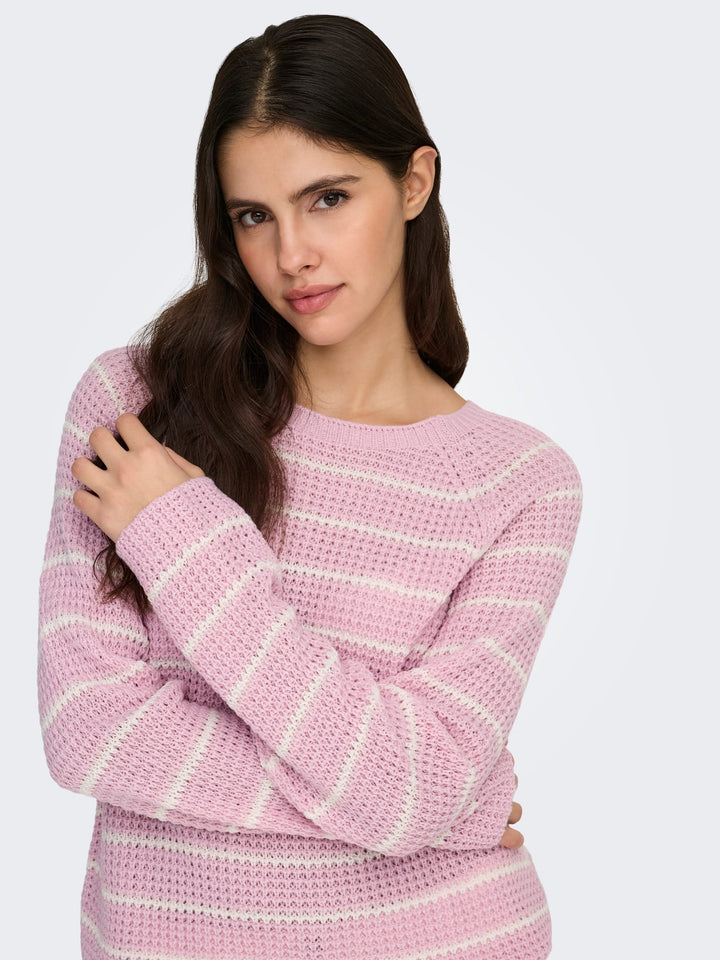Jacqueline de Yong Ellen trui licht roze – dames