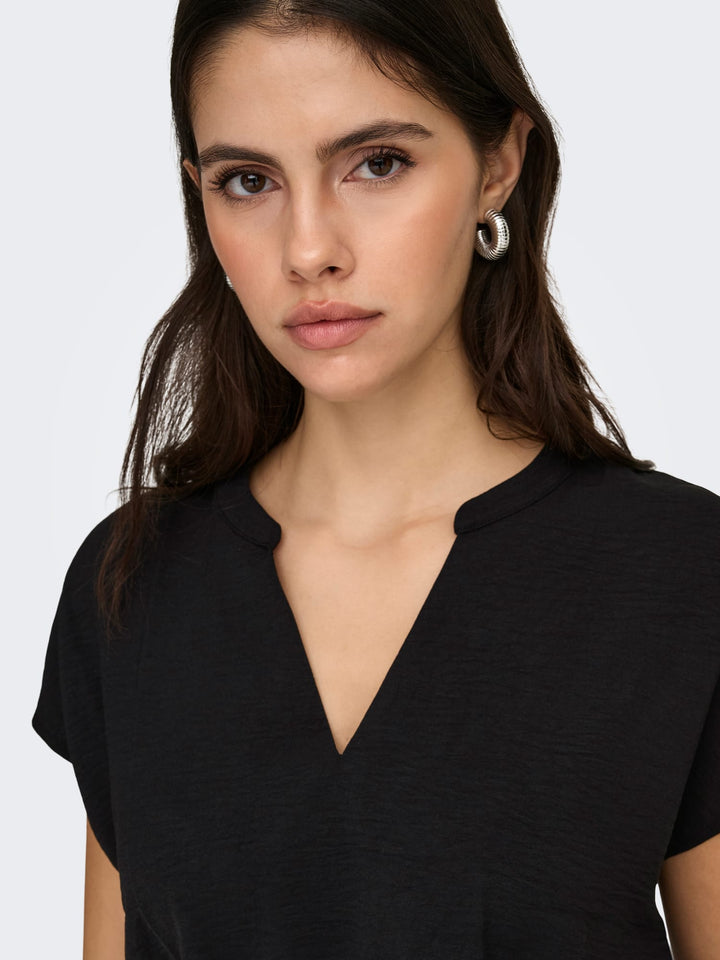 Jacqueline de Yong Lion blouse zwart – dames