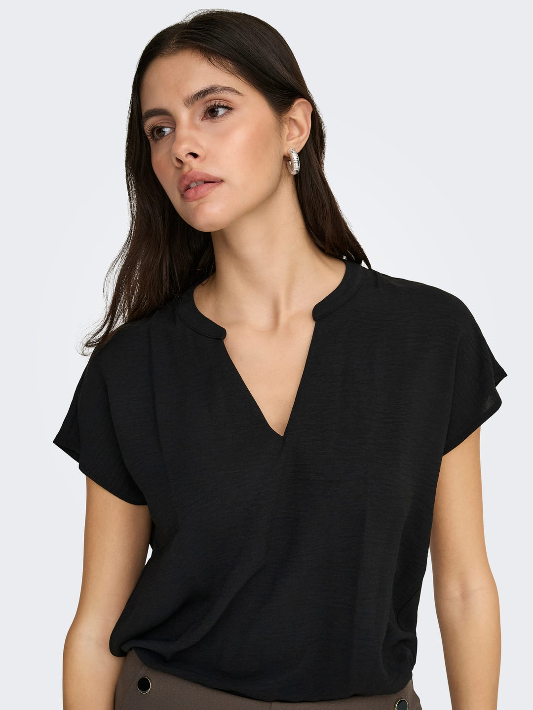 Jacqueline de Yong Lion blouse zwart – dames
