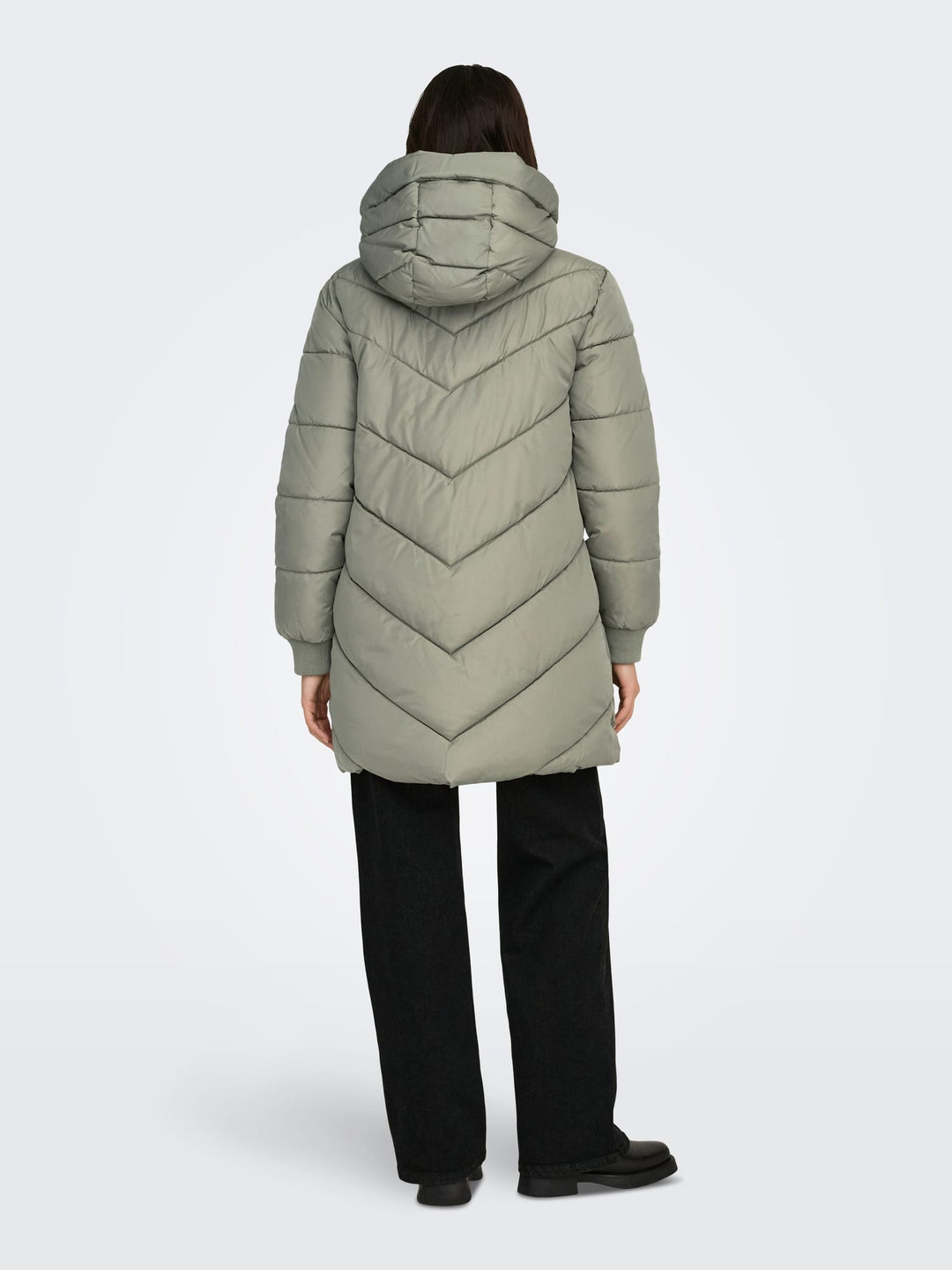 Jacqueline de Yong Skylar winterjas olijf – dames
