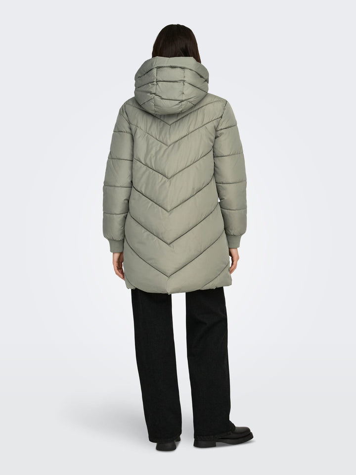 Jacqueline de Yong Skylar winterjas olijf – dames