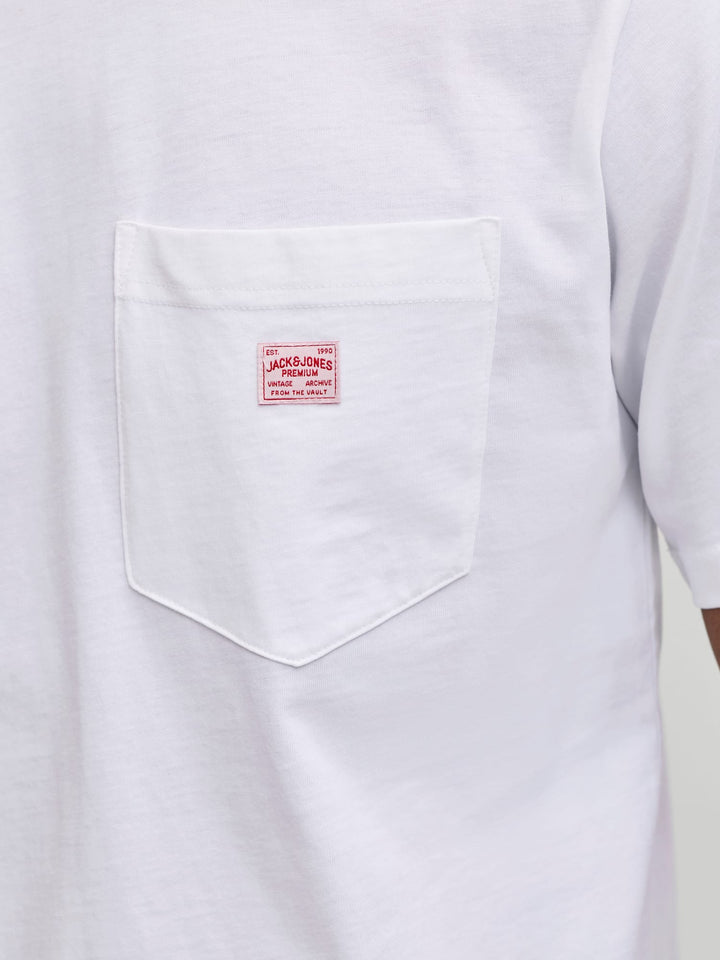 Jack & Jones Blucaleb T-shirt wit – heren
