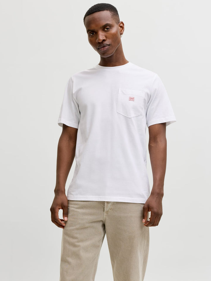 Jack & Jones Blucaleb T-shirt wit – heren