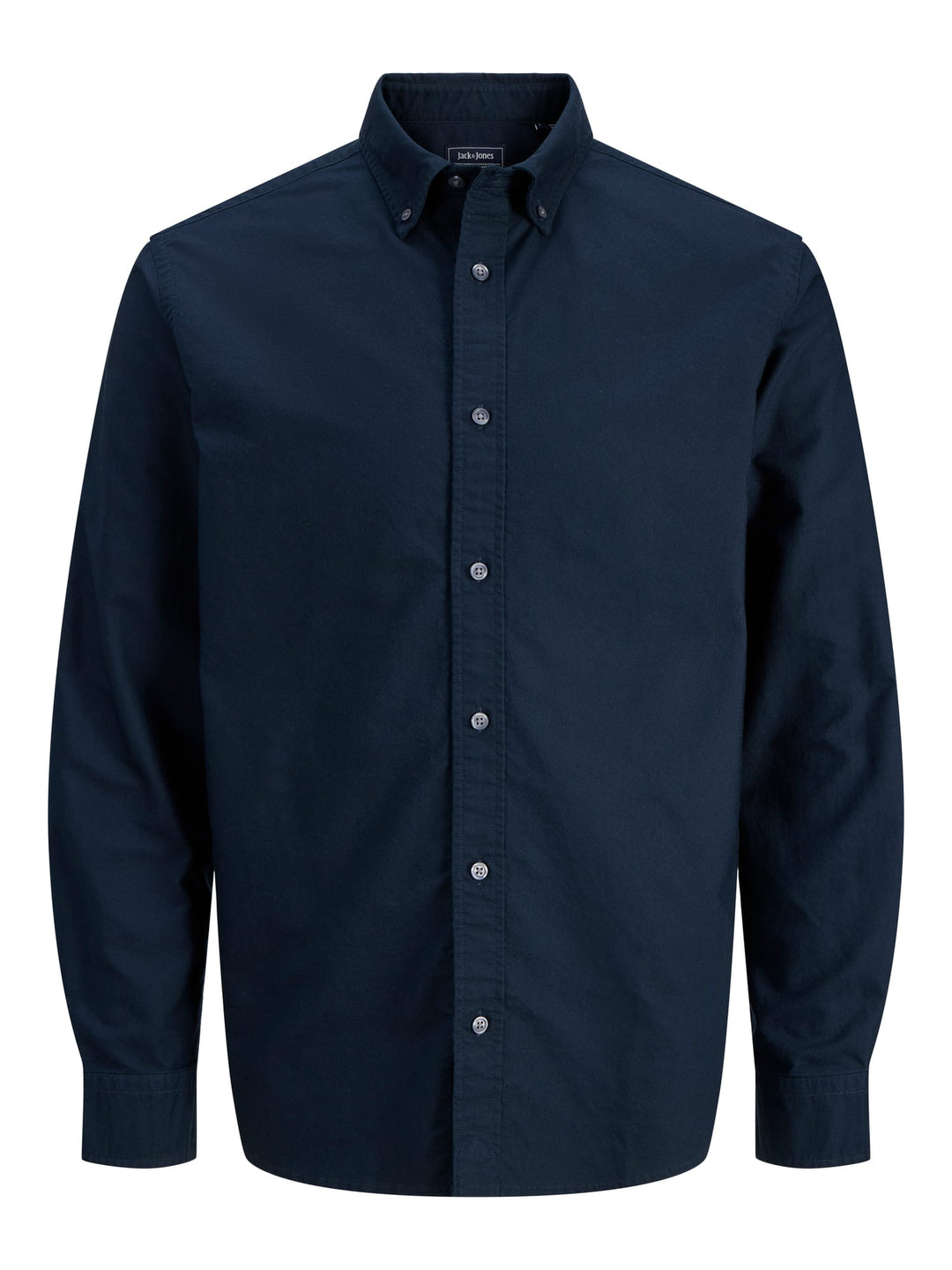Jack & Jones JJEHARVEY Oxford L/S Shirt – heren - Navy
