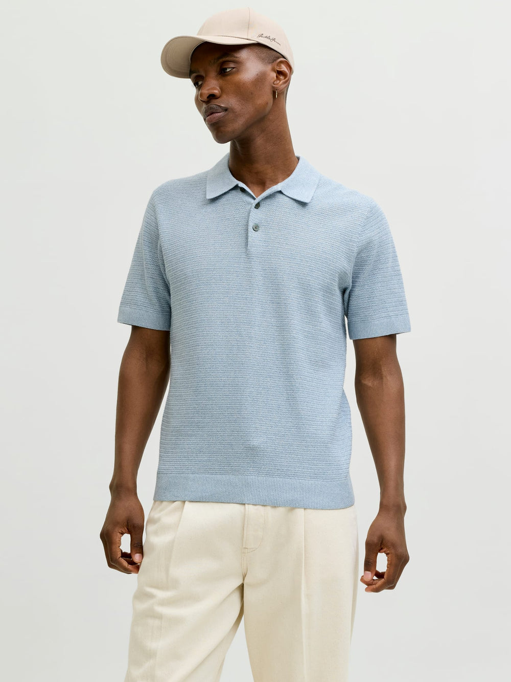 Jack & Jones Bluriley polo k/m lichtblauw – heren